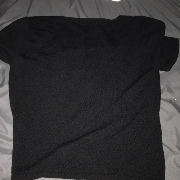 Black bejeweled top - Picture 4 of 4